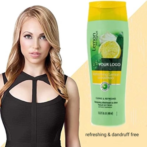 2023 Factory Cheap refreshing  deep cleansing anti dandruff lemon tea tree oil shampoo hair care