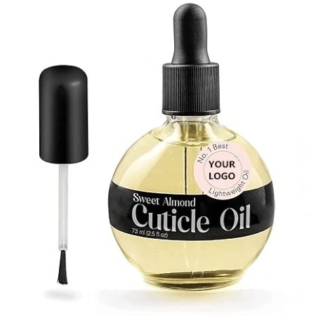 cuticle oil custom logo repair moisturizes strengthens revitalizer nail treatment sweet almond cuticle oil