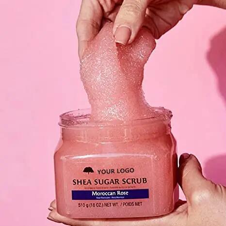 Exfoliating Smooth Shea Sugar Rose Body Scrub