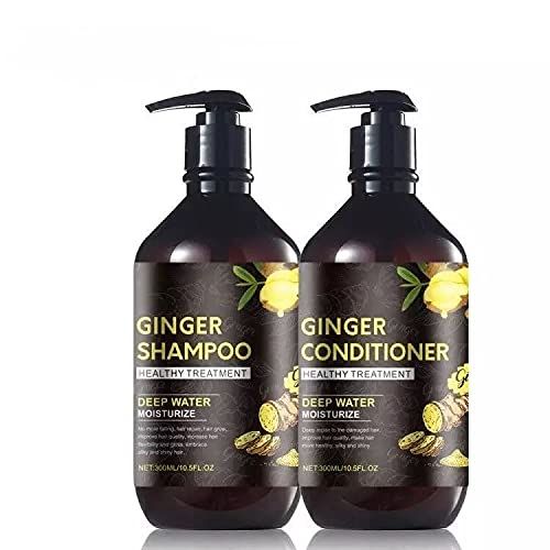 High Quality Anti Itching Hair Ginger Shampoo Hair Loss and Conditioner Sulfate Free Set of 2