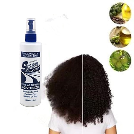 high quality coconut curling cream for natural hair curly hair products set for women