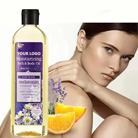 Lavender Moisturizing Bath And Body Shower Oil