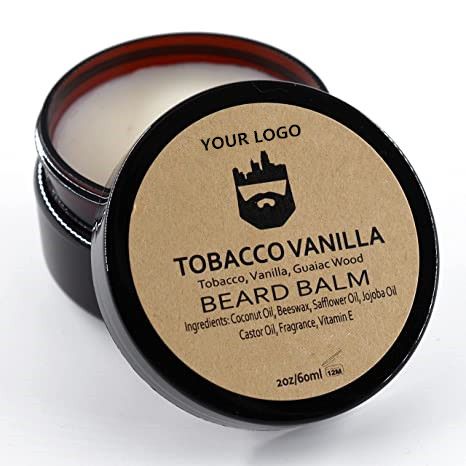 oem 100% natural beard conditioner deep moisturizing and softer beard wax beard balm